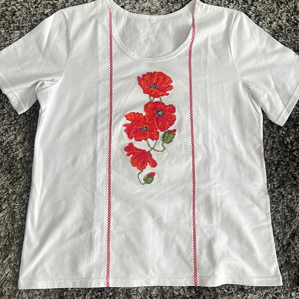 Ukrainian motive t-shirt